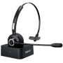 Bluetooth Headset, Angteela V5.0 Business Wireless Headset with Boom Mic, Suitable for Cell Phone/Tablet/Computer, Over The Head Hands Free Headset for Call Center/Office/Truck Driver (BH-M97)