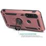 CasemartUSA Phone Case for [Motorola Moto G Power (XT2041)], [Ring Series][Rose Gold] Full Rotating Metal Ring Cover with Kickstand (Tracfone, Straight Talk, Simple Mobile, Consumer Cellular)