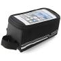 QLBF Bike Saddle Bicycle Seat Bag Water Resistant Bike Frame Bags, Bicycle Storage bags Bike Outdoor Seat Saddle Bag Waterproof Bicycle Bag Front Bag Touch Screen Mobile Phone Bag Accessories Mountain