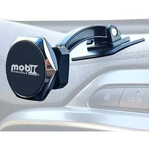 Magnetic Cell Phone Holder for Car - Universal Cradle Mount Stand for Dashboard Walls Furniture Computer -Any Angle, Powerful Magnets, Hot/Cold/Flat/Curved Surfaces -by MOBI HANDLE Magnetic Cell Phone Holder for Car - Universal Cradle Mount Stand for Dashboard Walls Furniture Computer -Any Angle, Powerful Magnets, Hot/Cold/Flat/Curved Surfaces -by MOBI HANDLE