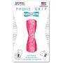 LoveHandle Universal Grip for Most Smartphones, Mini Tablets and Cases, Pink Aloha Design Colored Elastic Strap with Pink Base, LH-01-Aloha