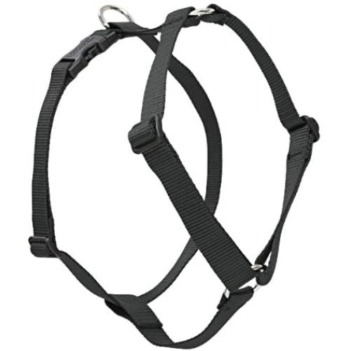 Lupine 1/2" Black Roman Dog Harness