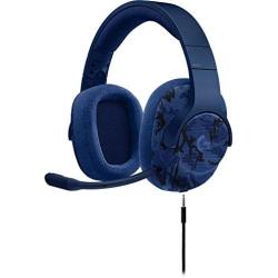 Logitech G433 7.1 Wired Gaming Headset with DTS Headphone: X 7.1 Surround for PC, PS4, Pro, Xbox One, S, Nintendo Switch – Camo Blue