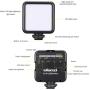 VL49 On Camera Vlog Pocket Video Light, CRI 95+ Handy Rechargeable LED Fill Light, with 3 Cold Shoe Port, 2000mAh USB-C Rechargeable Mini Lighting Video Shooting Youtuber Livestreaming Accessories