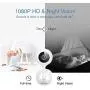 WiFi Camera Indoor, Goowls 1080p HD Home Security Camera 2.4GHz Wired IP Dog Camera for Baby/Pet/Nanny with Motion Detection Night Vision 2-Way Audio Cloud & SD Card Storage Compatible with Alexa WiFi Camera Indoor, Goowls 1080p HD Home Security Camera 2.4GHz Wired IP Dog Camera for Baby/Pet/Nanny with Motion Detection Night Vision 2-Way Audio Cloud & SD Card Storage Compatible with Alexa