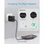 Anker Wireless Charger, PowerWave Pad Qi-Certified 10W Max for iPhone SE (2020), 11, 11 Pro, 11 Pro Max, Xs Max, XR, XS, X, 8, 8 Plus, AirPods, Galaxy S20 S10 S9 S8, Note 10 9 8 (No AC Adapter)