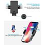 Wireless Car Charger Automatic Clamping MANKIW 10W Qi Fast Charging Car Charger Mount Compatible with iPhone 11/11pro/11pro MAX/Xs MAX/XS/XR/X/8/8p, Samsung S10/S10+/S9/S9+/S8/S8+