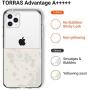TORRAS Crystal Clear iPhone 11 Pro Case, [Anti-Yellowing] Soft Silicone Shockproof Thin Cover Slim Gel Phone Cases for iPhone 11 Pro 5.8 inch, Crystal Clear