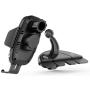 Wireless Car Charger CD Mount, Auto Clamping CD Player Phone Mount Air Vent Qi Charger Compatible with 11 Pro XS Max XR X 8, Galaxy S10 Plus S9 S8 S7 S6 Note 10 9 8