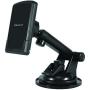 Macally Magnetic Dashboard/Windshield Suction Cup Car Phone Mount Holder with Extendable Telescopic Arm for iPhone Xs XS Max XR X 8 8+ 7 7+ 6s Plus 6 Samsung Galaxy S9 S9+ S8 S7 Edge Note 5 (TELEMAG)