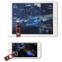 GEE·D iPad Game Controller, Gaming Joystick for Shooting, Battle Royale, Fighting and Survival Games | Cellphone Stand Joypad for Tablets, iPhone and Android Phones (J036 Red)