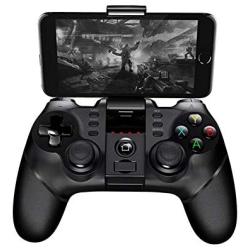 Docooler PG-9077 Wireless BT Gamepad Joystick Handle Gaming Accessories Parts for 4-6inch Mobile Phones Tablets