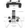MYGT Wireless Gaming Controller Gamepad for Android Smartphone Windows PC PS3 VR TV Box Not Fit for iOS