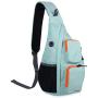 WANDF Sling Bag One Strap Backpack Travel Crossbody Backpack Water-Resistant