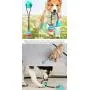 USWT Pet Chew Ball Toy with Suction Cup Dog Food Dispensing Ball Puppy Interactive Molar Toys Toothbrush USWT Pet Chew Ball Toy with Suction Cup Dog Food Dispensing Ball Puppy Interactive Molar Toys Toothbrush