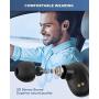 Falwedi Bluetooth 5.0 True Wireless Earbuds for iPhone Android, Touch Control Waterproof TWS Stereo Headphones with Charging Case and mic, in-Ear Earphones Headset for Sport