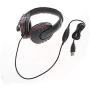 3.5mm Wired Gaming Headphone,Mosunx Electronic USB Headset Stereo Noise Reduction Isolation Earphones with Micphone for PS3 PS4 Smartphones