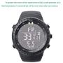 PALADA Mens Digital Sports Watch Waterproof Tactical Watch with LED Backlight Watch for Men