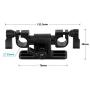 CAMVATE 360° Swivel Adjustable 15mm Dual Rod Clamp for Camera Shoulder Rig