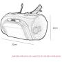 Mobile Phone Touch Screen Mountain Bike Handlebar Bag, Multifunction Waterproof Bicycle Mobile Phone Package Mens and Womens Shoulder Bags Bicycle Equipment-LXZXZ
