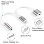 Headphone Adapter Jack 2 in 1 Adapter for iPhone Xs/Xs Max/XR/ 8/8 Plus/X (11) / 7/7 Plus Adapter Listen to Music Adapter Audio and Charge 3.5mm Splitter Converter Compatible with Adaptor Charger