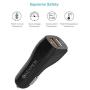 Keymox Fast Charge Car Charger, 30W Dual Port with Quick Charge 3.0 USB Cell Phone Car Adapter for iPhone 11 Pro Max, Samsung Note10+ / S10, Google Pixel 4 XL, iPad, AirPods Pro, and More-Black