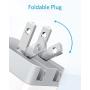 Quick Charge 3.0, Anker 18W 3Amp USB Wall Charger (Quick Charge 2.0 Compatible) PowerPort+ 1 for Galaxy S10/S9/S8/Edge/Plus, Note 8/7, LG G4, HTC One A9/M9, Nexus 9, iPhone, iPad and More