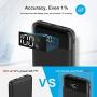 Charmast PD 18W Power Bank Slim Thin 10000 mAh,USB C Cell Phone Portable Charger,10400mAh Type C Bettery Pack Compatible with Cell Phones, Tablets, iPhone, Samsung, Google Pixel,Galaxy S8,More