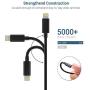 MFi Certified Lightning Cable - Marchpower iPhone Charger Cable - 3Pack 3FT iPhone USB Charging Cable for iPhone Xs Max X 8Plus 7Plus 6S Plus 6 5S iPad Pro Air iPod and More - Black