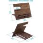 TESLYAR Wood Phone Docking Station Ash Hooks Key Holder Wallet Stand Watch Organizer Men Gift Husband Wife Anniversary Dad Birthday Nightstand Purse Tablet Father Graduation Male