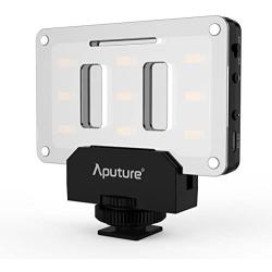 Aputure Amaran AL-M9 LED Video Light Built in Battery Pockable TLCI/CRI 95+ On-Camera Fill Light 9pcs SMD Lighting for DSLR Camera