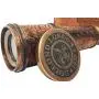 Brass Nautical - Antique Working Telescope/Spyglass Replica in Leather Box, with Glass Optics, Extendable to 14 inches, Made of Pure Brass, Decorative Kids Scope Brass Nautical - Antique Working Telescope/Spyglass Replica in Leather Box, with Glass Optics, Extendable to 14 inches, Made of Pure Brass, Decorative Kids Scope