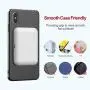 iWALK Qi Wireless Portable Charger Power Bank 3000mah by Sticking to iPhone,Compatible with iPhone Xs, XR, X,11, 8,Plus,Samsung Galaxy S10, S10+, S9, S9+, S8, S8+, Note 9, Nexus, HTC and More, White iWALK Qi Wireless Portable Charger Power Bank 3000mah by Sticking to iPhone,Compatible with iPhone Xs, XR, X,11, 8,Plus,Samsung Galaxy S10, S10+, S9, S9+, S8, S8+, Note 9, Nexus, HTC and More, White