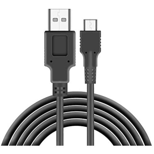 Charger Compatible with Nintendo Switch, Charging Cable Compatible with Nintendo Switch, Charger Cable Compatible with Nintendo Switch Pro Controllers - Black (4.92ft)