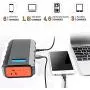 88.8Wh|65Watts Portable Laptop Phone Charger with AC DC USB Outlets, A Super Travel Portable Battery Pack & Power Bank for HP Notebooks, MacBook, iPad, iPhone 88.8Wh|65Watts Portable Laptop Phone Charger with AC DC USB Outlets, A Super Travel Portable Battery Pack & Power Bank for HP Notebooks, MacBook, iPad, iPhone