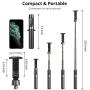 ATUMTEK Bluetooth Selfie Stick Tripod, 360° Rotation Mini Extendable Selfie Stick with Wireless Bluetooth Remote for iPhone 11/11 Pro/XS Max/XR/XS/X/8/7/6s/6 Plus, Samsung, Huawei Smartphones