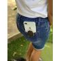 Gorgeous Agate Crystal Druzy Quartz Phone Grip Phone Holder for Smart Phones and Tablets (Black)