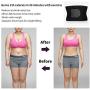 WL Premium Waist Trimmer Belt for Men & Women – Ideal Waist Trainer Belt for Weight Loss, Workout, Body Shaper(Size 39.4" 7.5")