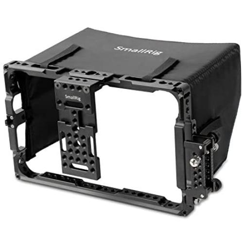 SMALLRIG Monitor Cage with Sunhood for ATOMOS Shogun Inferno, Ninja Inferno, Shogun Flame, Ninja Flame 7 inches Monitors - 2008