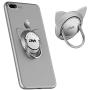 Cat Phone Ring for Magnet Car Mount, Cat Phone Ring Stand for Magnetic Car Mount, Cell Phone Grip Ring Cat Compatible for iPhone/Samsung/Tablet (2 Pack,Silver/Gold)