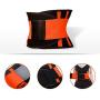 SCOBUTY Waist Cincher Trimmer,Waist Trimmer for Women and Men,Slimming Body Shaper Belt,Sport Girdle Belt, Comfortable Adjustable Waist Cincher Trimmer Weight Loss Belt,Back Support Sport Girdle Belt