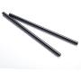 Movo PT18 Aluminum 15mm Rods 2 Pack for DSLR Camera Rail System (18")