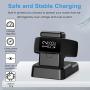 KIMILAR Charger Compatible with Fitbit Charge 4 Charger Dock, Replacement Charger Stand Charging Cable Cradle Station Base with 4.2ft USB Cord Accessories for Charge 4 / Charge 4 SE Smart Watch