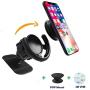 Pop Clip Car Mount,360° Rotation Dashboard Sticker Holder for GPS Navigation Compatible with All Smartphones