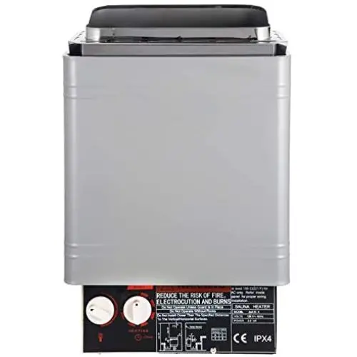 VEVOR Sauna Heater 2KW Dry Steam Bath Stove 110V-120V with Internal Controller for Max.105.9 Cubic Feet Home Hotel Spa Shower VEVOR Sauna Heater 2KW Dry Steam Bath Stove 110V-120V with Internal Controller for Max.105.9 Cubic Feet Home Hotel Spa Shower