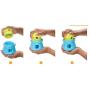 West Paw Zogoflex Toppl Treat Dispensing Dog Toy Puzzle – Interactive Chew Toys for Dogs – Dog Toy for Moderate Chewers, Fetch, Catch – Holds Kibble, Dog Training Treats, Made in USA