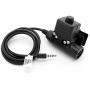 Armorwerx U94 PTT System Compatible with 3.5mm Mobile Phone/Android/iPhone (Military/NATO-US/Peltor Wired)