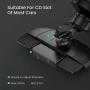 UGREEN Car Phone Mount CD Slot Holder Gravity Car Cell Phone Stand Clamp Adjustable Compatible for iPhone 11 Pro Max SE XR XS X 8 7 6 Plus 6S, Samsung Galaxy S20 S10 S9 S8 Note10, Google Pixel 4 XL