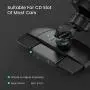 UGREEN Car Phone Mount CD Slot Holder Gravity Car Cell Phone Stand Clamp Adjustable Compatible for iPhone 11 Pro Max SE XR XS X 8 7 6 Plus 6S, Samsung Galaxy S20 S10 S9 S8 Note10, Google Pixel 4 XL
