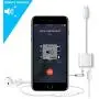 [Apple MFi Certified] Lightning to Headphone Jack Adapter, for iPhone Dongle 2 in 1 Charger/Earphones Audio Jack Splitter Aux Cable Connector, Compatible with iPhone 7/7 Plus/8/8P lus/11/X/XS/XS MAX